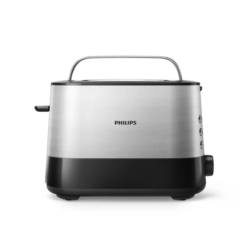 Philips Viva Collection HD2635/90 tosteris 7 2 šķēles Melns, Titāna