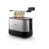 Philips Viva Collection HD2635/90 tosteris 7 2 šķēles Melns, Titāna