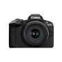 Bezspoguļa kamera Canon EOS R50 Melna 24.2MP 4K Ultra HD