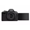 Bezspoguļa kamera Canon EOS R50 Melna 24.2MP 4K Ultra HD