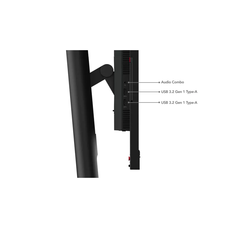 Lenovo ThinkVision T24mv-30 monitors, 60,5 cm (23,8 collas), 1920 x 1080 pikseļi, Full HD, LED, 6 ms, melns