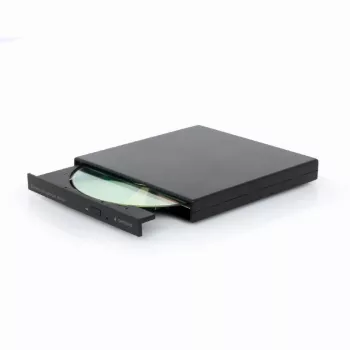 GEMBIRD ārējais USB DVD pārrakstīšanas disks 24x - melns