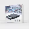 GEMBIRD ārējais USB DVD pārrakstīšanas disks 24x - melns