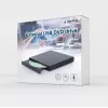GEMBIRD ārējais USB DVD pārrakstīšanas disks 24x - melns