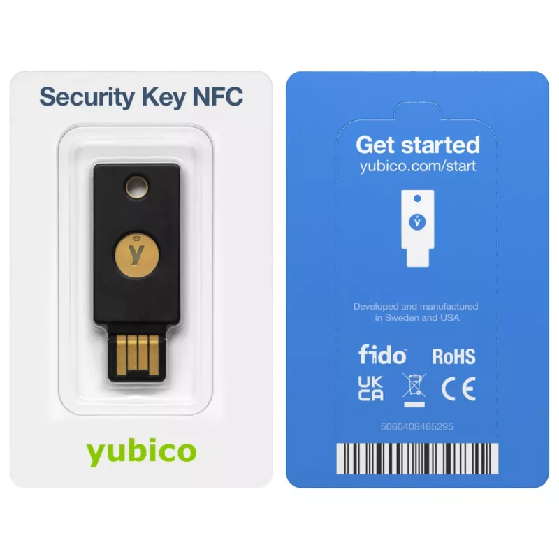 YUBICO drošības atslēga NFC USB-A
