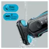 Braun Series 5 51-M1200s vīriešu skuveklis Folijas skuveklis Trimeris Melns, Zils