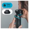Braun Series 5 51-M1200s vīriešu skuveklis Folijas skuveklis Trimeris Melns, Zils