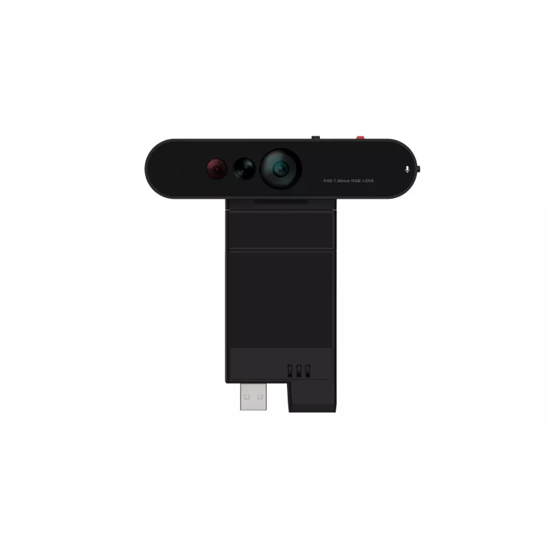 Lenovo ThinkVision MC60 (S) tīmekļa kamera 1920 x 1080 pikseļi USB 2.0 Melna