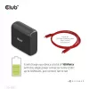 CLUB3D USB Gen1 Type-C Triple Display DP1.4 Alt mode Smart PD3.0 uzlādes dokstacija ar 100 vatu barošanas avotu