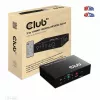 CLUB3D 3 uz 1 HDMI™ 8K60Hz/4K120Hz pārslēdzējs, 7680 x 4320 pikseļi, 8K Ultra HD, melns