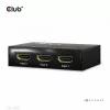 CLUB3D 3 uz 1 HDMI™ 8K60Hz/4K120Hz pārslēdzējs, 7680 x 4320 pikseļi, 8K Ultra HD, melns