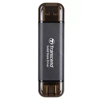 SSD Transcend 256GB ārējais USB Type-A uz Type-C USB 3.2 Gen 2x2 ESD310C