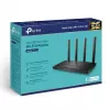 TP-Link Archer AX1500 Wi-Fi 6 maršrutētājs, Wi-Fi 6 (802.11ax), divjoslu (2,4 GHz / 5 GHz), Ethernet LAN, melns, galda maršrutētājs