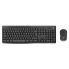 Tastatūras un peles komplekts Logitech MK370 Combo for Business — pilnizmēra QWERTY (US International), RF bezvadu + Bluetooth, grafīts