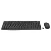 Tastatūras un peles komplekts Logitech MK370 Combo for Business — pilnizmēra QWERTY (US International), RF bezvadu + Bluetooth, grafīts