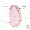 LOGITECH M240 Klusā pele - Bluetooth - Rozā