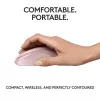 LOGITECH M240 Klusā pele - Bluetooth - Rozā