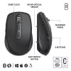 Pele Logitech MX Anywhere 3S Business Black Wireless