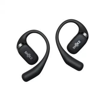 SHOKZ OpenFit austiņas bezvadu aiz auss zvaniem/mūzikai/sportam/ikdienai Bluetooth melnas