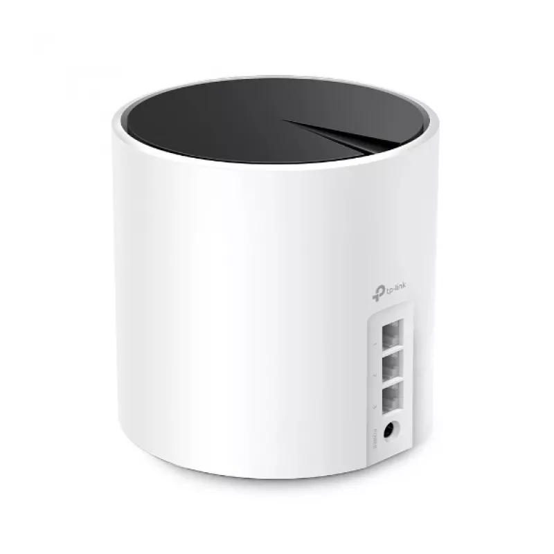 TP-Link DECO X55 (2 komplekts) Divjoslu (2,4 GHz / 5 GHz) Wi-Fi 6 (802.11ax) Balts 3 iekšējās antenas