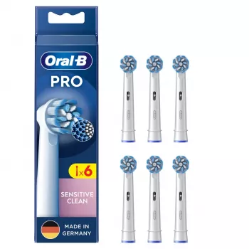 Oral-B Sensitive Clean 6 gab. Baltas