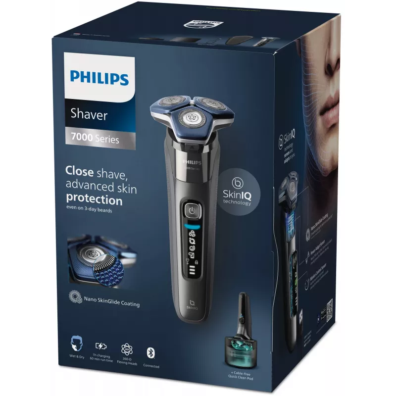 Elektriskais skuveklis Philips SHAVER Series 7000 S7887/55 Wet and Dry Chrome