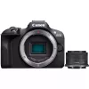 Canon EOS R100 + RF-S 18-45mm F4.5-6.3 IS STM komplekts MILC 24.1 MP CMOS 6000 x 4000 pikseļi Melns