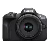 Canon EOS R100 + RF-S 18-45mm F4.5-6.3 IS STM komplekts MILC 24.1 MP CMOS 6000 x 4000 pikseļi Melns