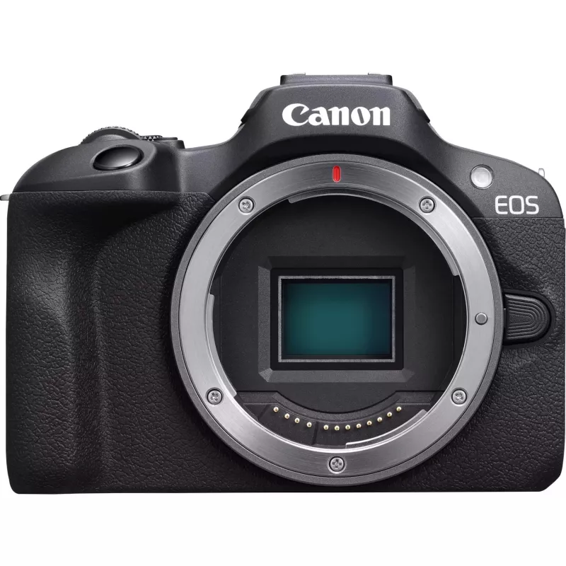 Canon EOS R100 + RF-S 18-45mm F4.5-6.3 IS STM komplekts MILC 24.1 MP CMOS 6000 x 4000 pikseļi Melns