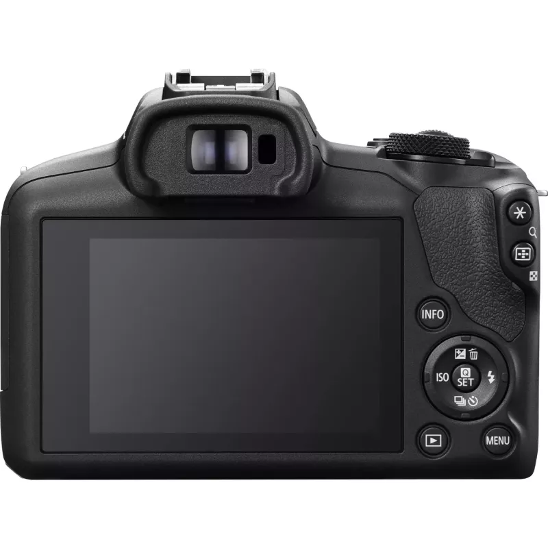 Canon EOS R100 + RF-S 18-45mm F4.5-6.3 IS STM komplekts MILC 24.1 MP CMOS 6000 x 4000 pikseļi Melns