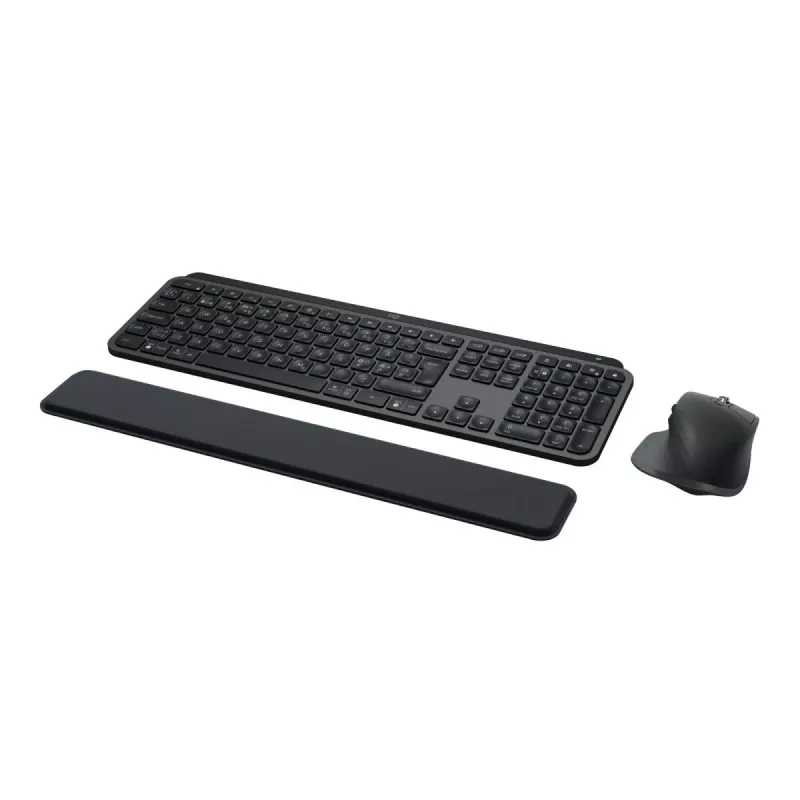 LOGITECH MX Keys S Combo - Graphite - Qwerty Dansk/Norsk/Svenska/Suomalainen