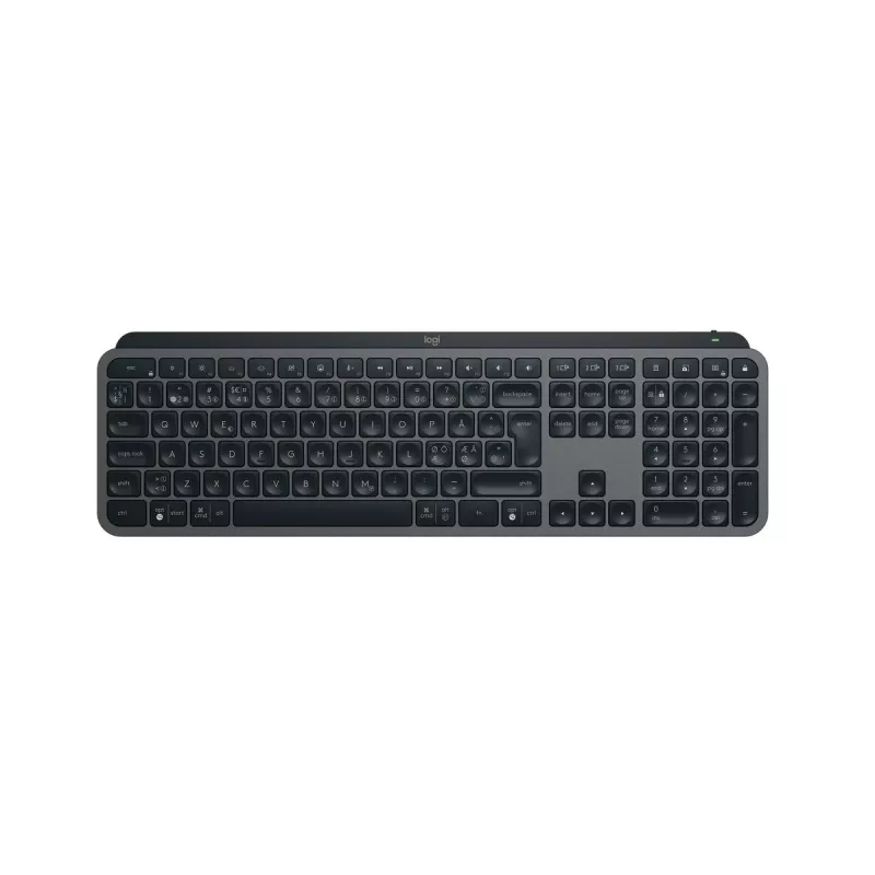 Logitech MX Keys S tastatūra Universāla RF bezvadu Bluetooth QWERTY dāņu somu norvēģu zviedru grafīts