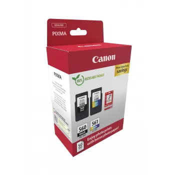 Canon 3713C008 tintes kasetne 2 gab. Oriģināla melna, ciāna, fuksīna, dzeltena