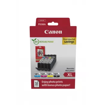 Canon 2052C006 tintes kasetne 4 gab. oriģināla High (XL) Yield melna, ciāna, fuksīna, dzeltena