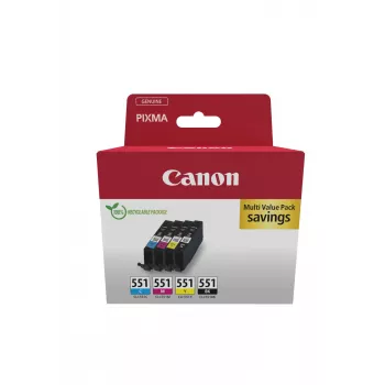 Canon 6509B015 tintes kasetne 1 gab. oriģināla melna, ciāna, madženta, dzeltena
