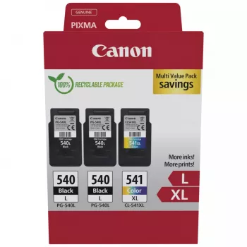 Canon 5224B017 tintes kasetne 2 gab. Oriģināla melna, ciāna, fuksīna, dzeltena