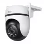 TP-Link Tapo āra pagriežamā/noliecamā drošības Wi-Fi kamera, IP drošības kamera, iekštelpām un āra, bezvadu, CE, FCC, RoHS, RCM, griestu, melna, balta