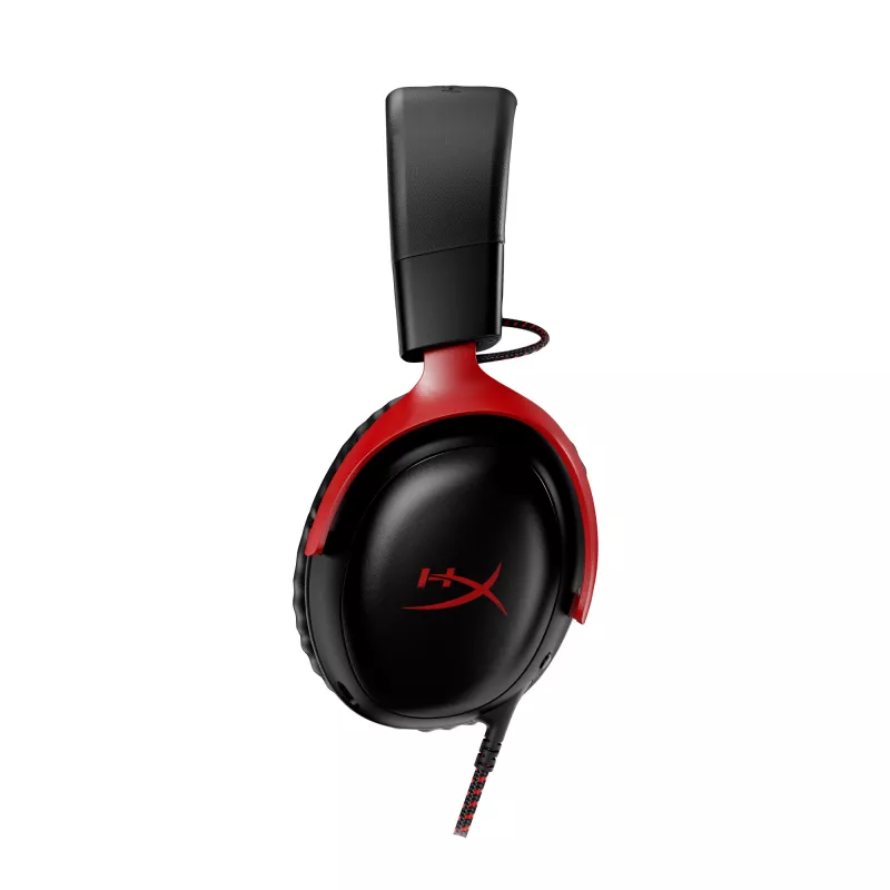 HyperX Cloud III - Gaming Headset (Melns/Red)