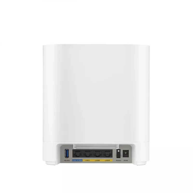 ASUS EBM68(1PK) – Expert WiFi Tri-band (2.4 GHz / 5 GHz / 5 GHz) Wi-Fi 6 (802.11ax) Balts 3 iekšējās antenas