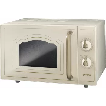 Gorenje MO4250CLI Ivory Grill mikroviļņu krāsns, brīvi stāvoša, 20 L, 700 W