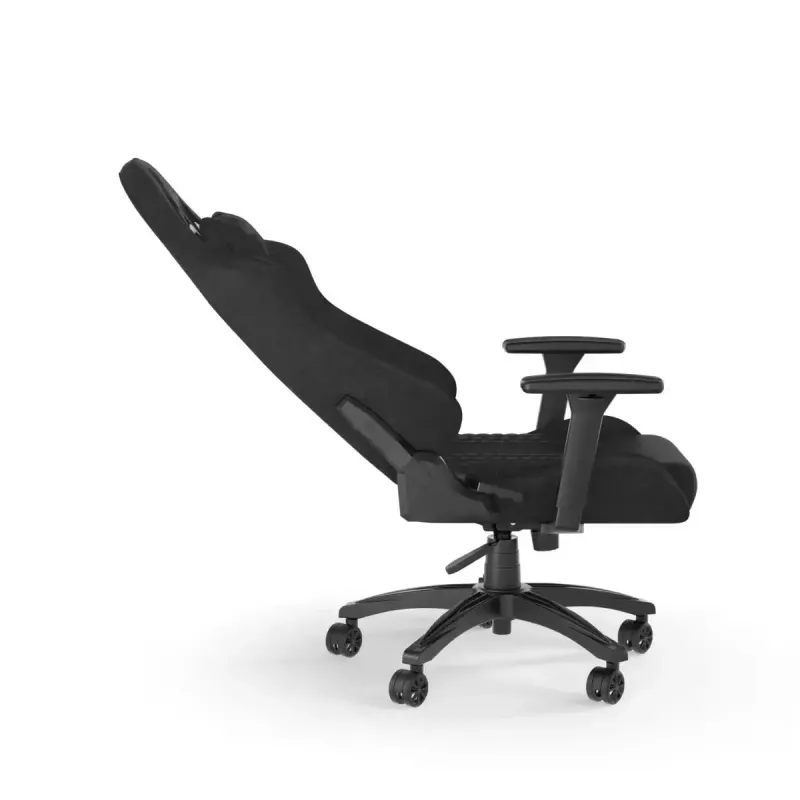 Corsair TC100 RELAXED polsterēts sēdeklis melns atzveltne 59,5x81 cm