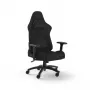 Corsair TC100 RELAXED polsterēts sēdeklis melns atzveltne 59,5x81 cm