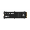 WESTERN DIGITAL SSD - WD_Melns SN850P NVMe - 2TB - Pci-e Gen4 x4 - M.2 2280 - PS5 konsolēm