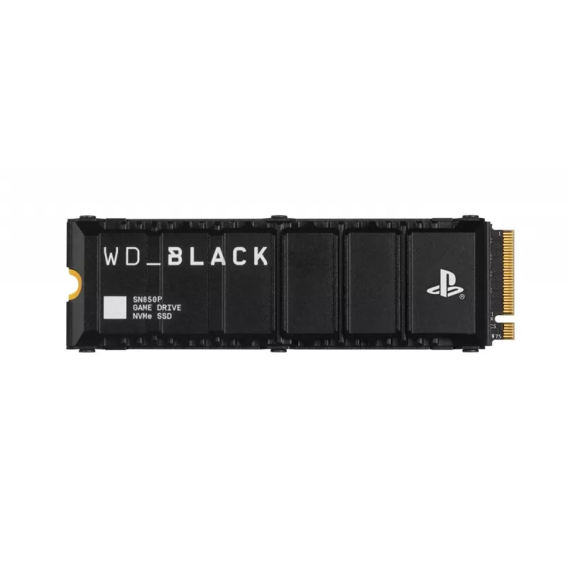 WESTERN DIGITAL SSD - WD_Melns SN850P NVMe - 2TB - Pci-e Gen4 x4 - M.2 2280 - PS5 konsolēm