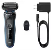 Braun 51-B1000s folijas skuveklis Melns, Zils