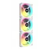 CORSAIR Qx RGB Series Icue Link Qx120 RGB balta 120mm Magnetic Dome RGB Fan Expansion Kit