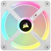 CORSAIR Qx RGB Series Icue Link Qx120 RGB balta 120mm Magnetic Dome RGB Fan Expansion Kit