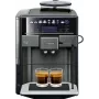 Espresso automāts Siemens EQ.6 plus TE657319RW — pilnībā automātisks, 1,7 L ūdens tvertne, 19 bāru sūknis, iebūvēta dzirnaviņa