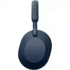 Sony WH-1000XM5 trokšņu slāpējošās bezvadu austiņas, 30 stundu akumulatora darbības laiks, virsgalvas Bluetooth austiņas, optimizētas Alexa un Google Assistant, iOS un Android ar iebūvētu mikrofonu, Midnight Blue krāsā