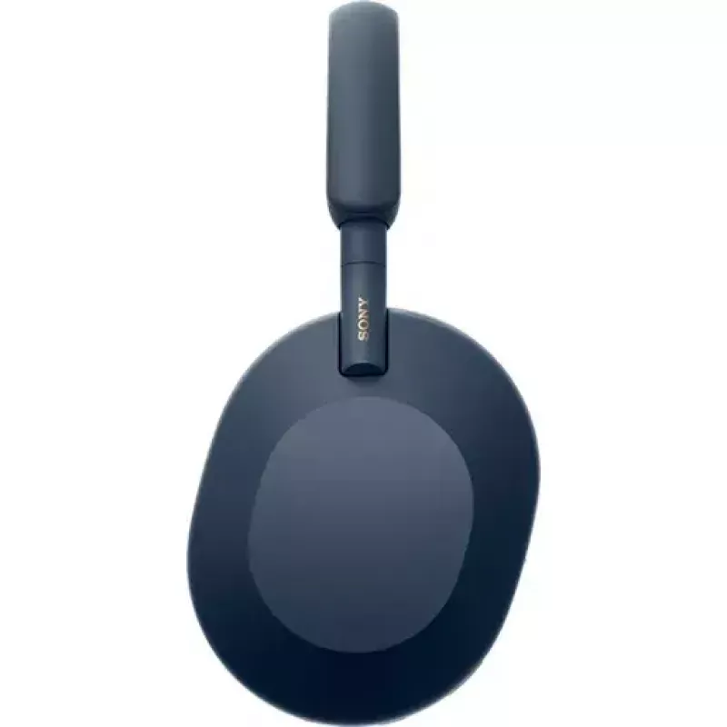 Sony WH-1000XM5 trokšņu slāpējošās bezvadu austiņas, 30 stundu akumulatora darbības laiks, virsgalvas Bluetooth austiņas, optimizētas Alexa un Google Assistant, iOS un Android ar iebūvētu mikrofonu, Midnight Blue krāsā